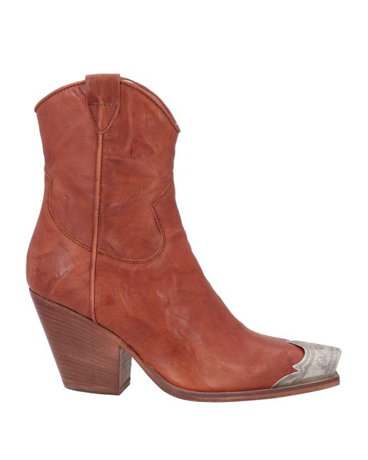 Free People Brown Ankle Boots