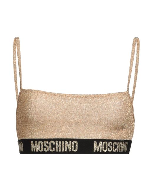 Moschino Natural Bikini-Oberteil