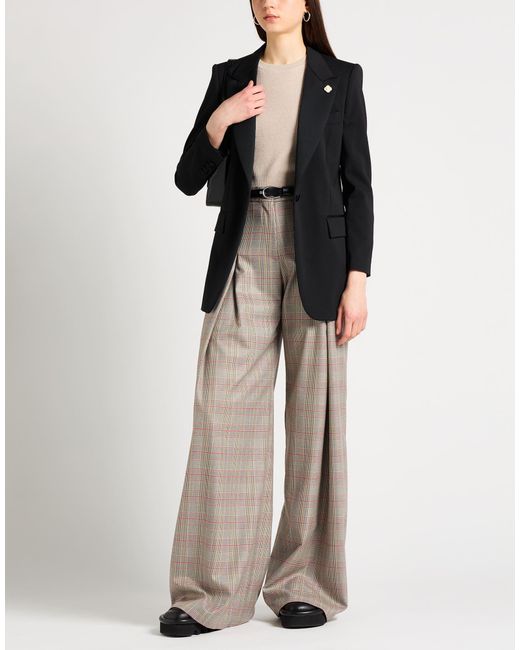 Lardini Black Blazer Polyester, Wool, Elastane