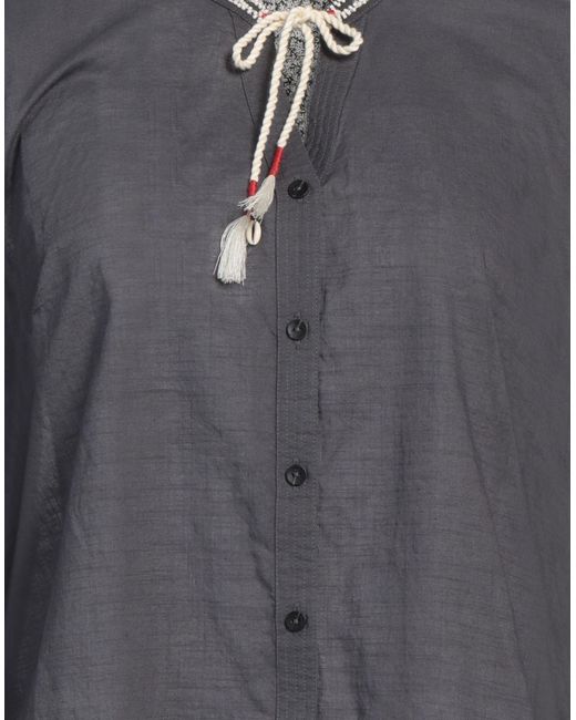 Maison Scotch Gray Hemd