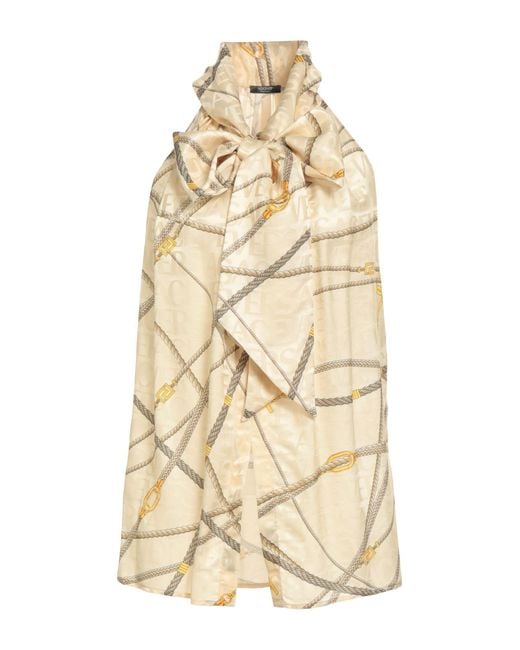 Versace Natural Top Viscose, Silk