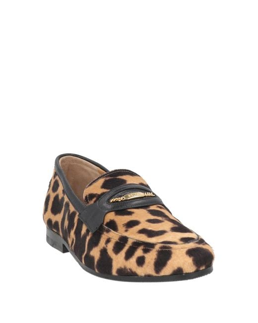 Bally Brown Sand Loafers Calfskin for men