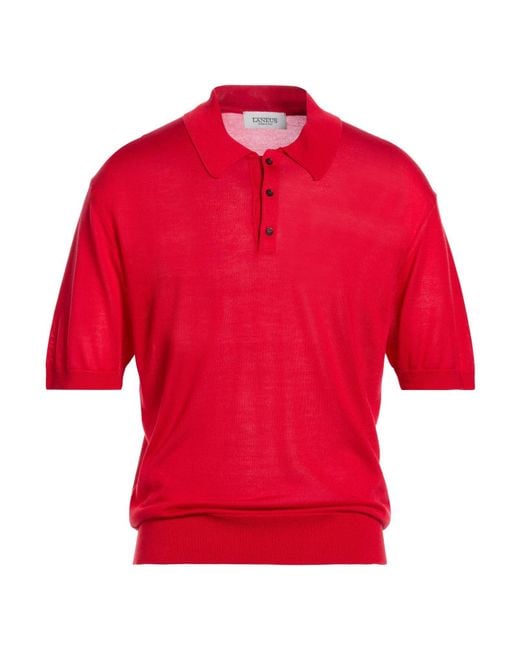 Polo Laneus pour homme en coloris Red