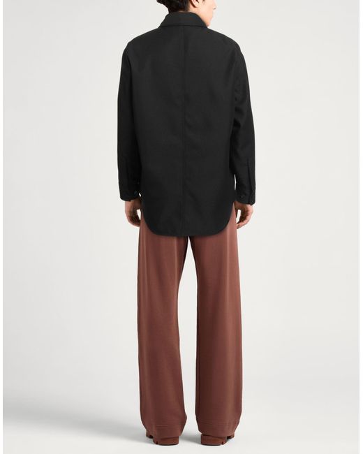 Courreges Black Shirt Polyester for men