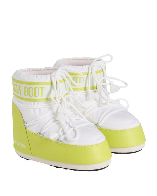 Moon Boot Yellow Ankle Boots