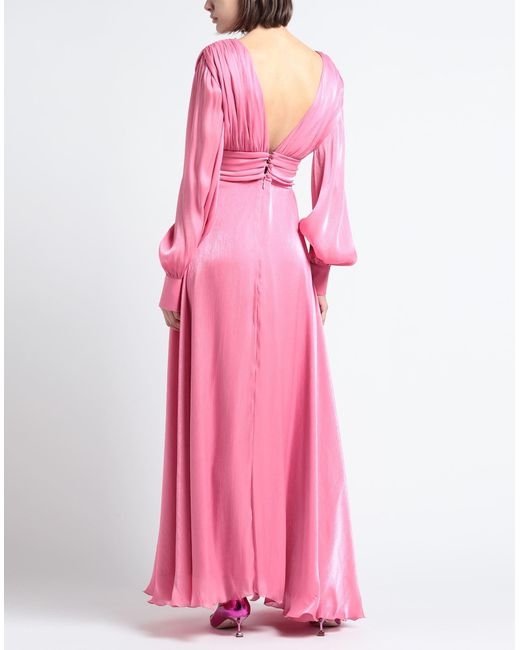 Vestido largo ACTUALEE de color Pink