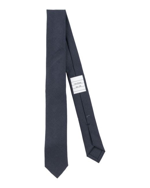 Thom Browne Blue Ties & Bow Ties Wool for men