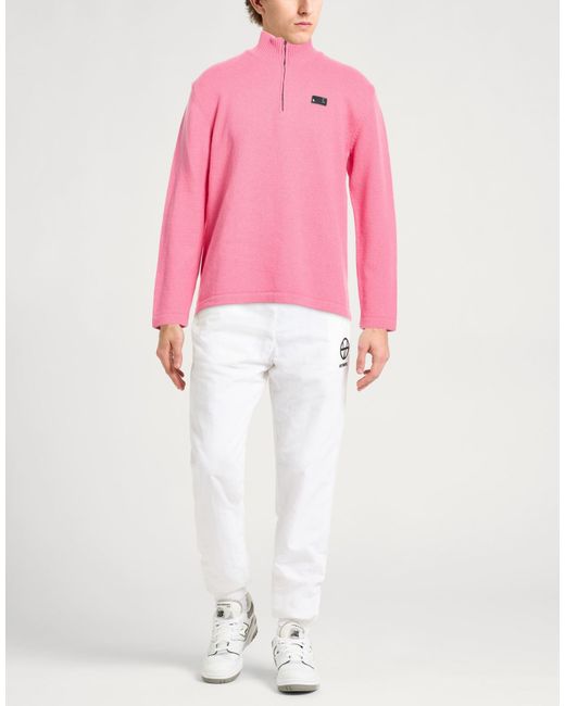 Maison Kitsuné Pink Sweater Merino Wool, Cashmere for men