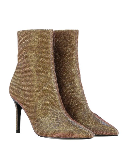 Versace Jeans Couture Brown Ankle Boots