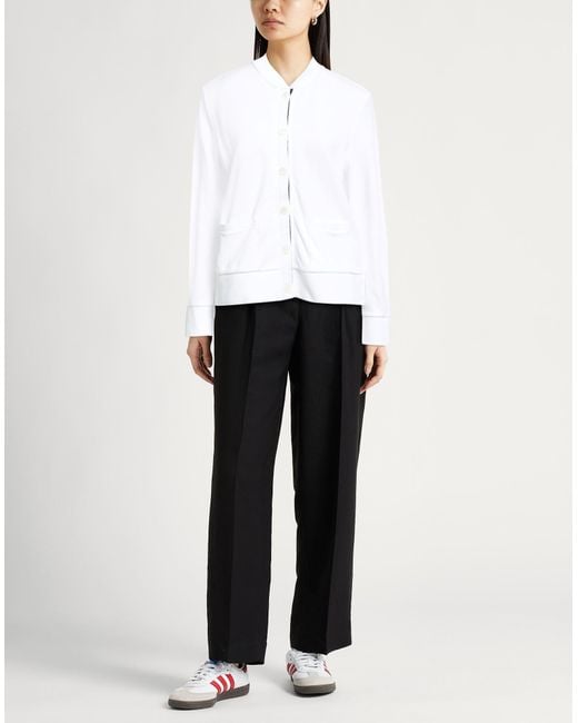 Thom Browne White Cardigan
