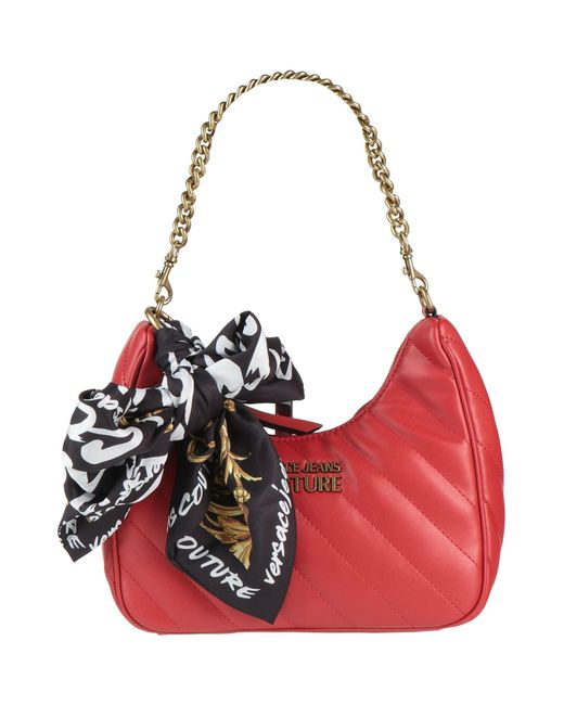 Versace Red Shoulder Bag