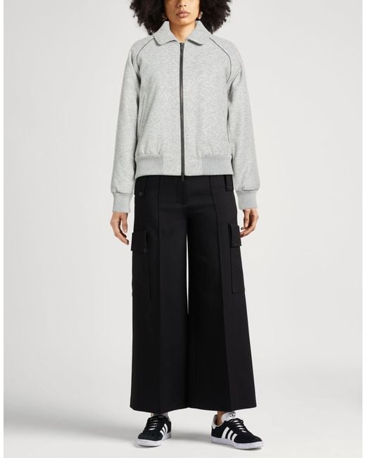 Iceberg Gray Light Jacket Polyester, Acrylic, Wool