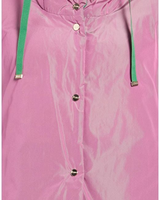 Herno Pink Puffer Polyamide