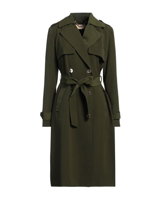 MICHAEL Michael Kors Green Overcoat & Trench Coat