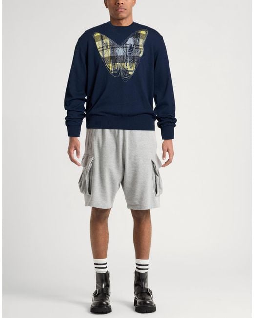 Vivienne Westwood Blue Sweater Cotton, Cashmere for men