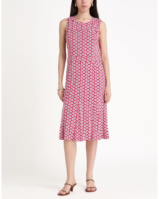 Tory Burch Pink Midi Dress