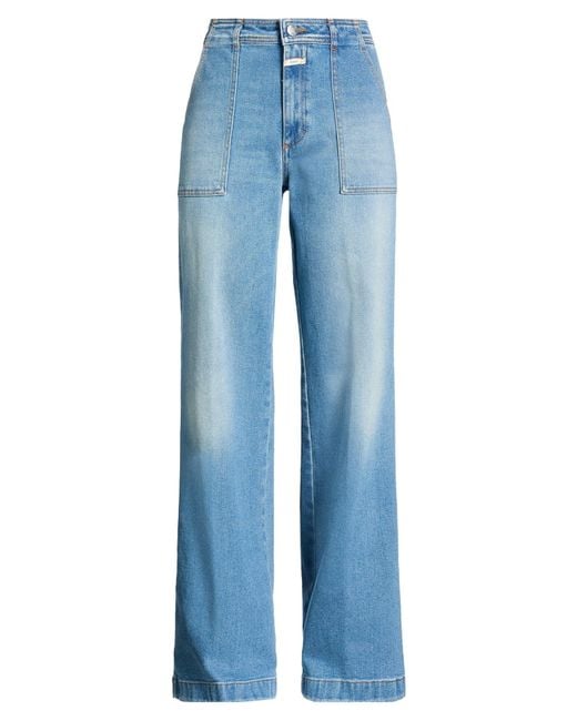 Closed Blue Jeans Cotton, Recycled Cotton, Recycled Polyester, Elastane