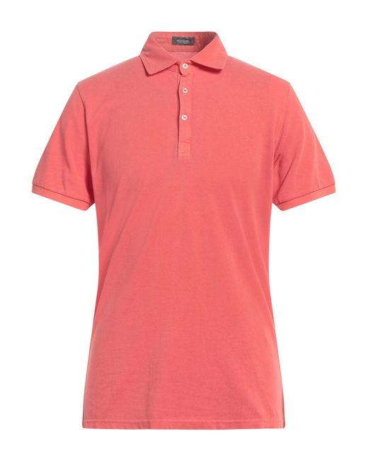 Rossopuro Poloshirt in Pink für Herren