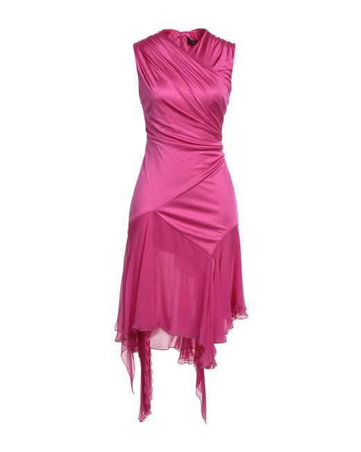 Robe courte Versace en coloris Pink