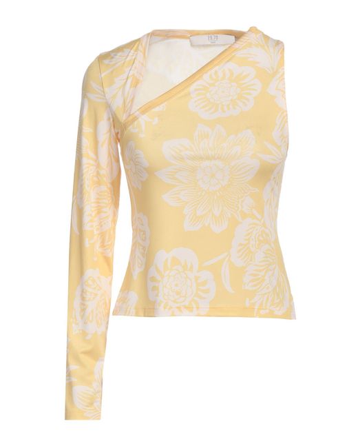 19.70 Nineteen Seventy Natural Top Polyester, Elastane