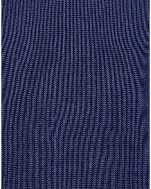 Etro Blue Sweater Cotton, Polyamide, Elastane for men