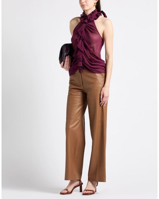 Pinko Purple Top Polyester