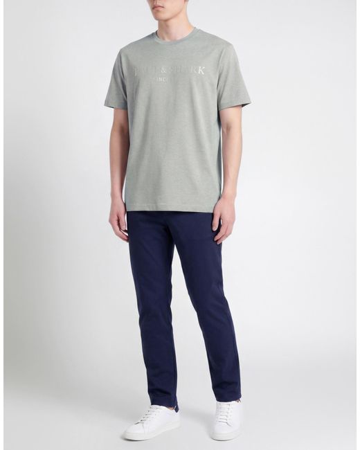 Paul & Shark Gray T-Shirt for men