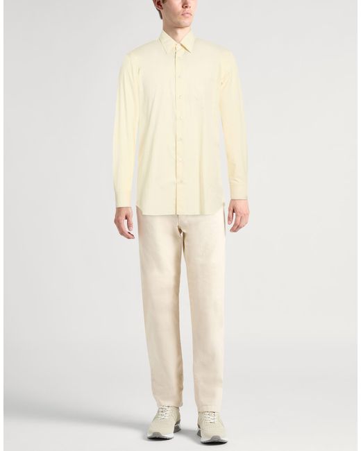 Lardini White Shirt Cotton for men