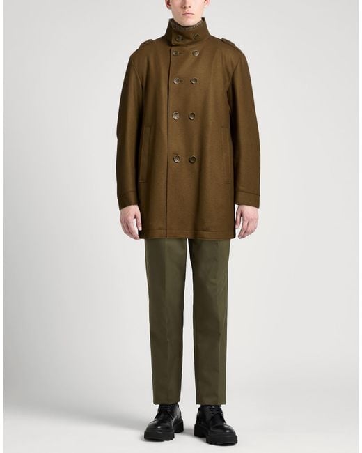Herno Green Coats for men