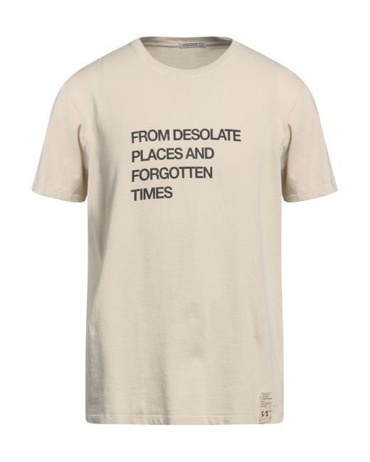 Novemb3r T-shirt in Natural for Men | Lyst