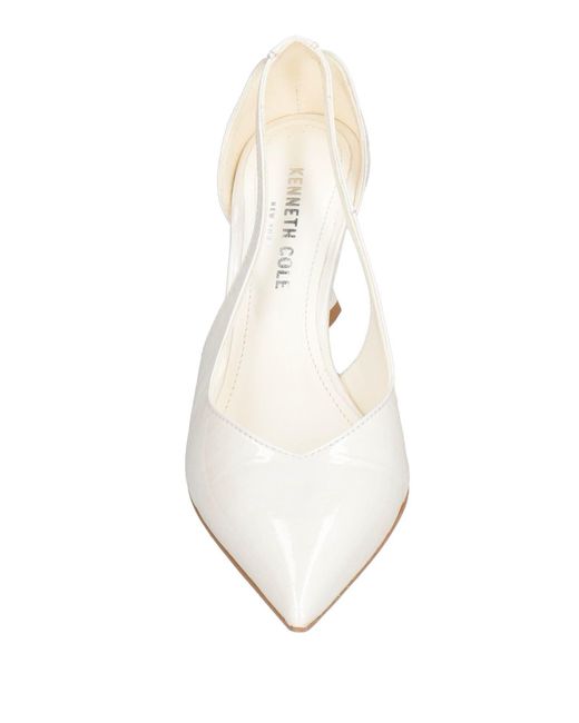 Kenneth Cole White Pumps Leather