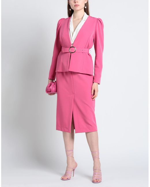 Dixie Pink Fuchsia Suit Polyester, Elastane
