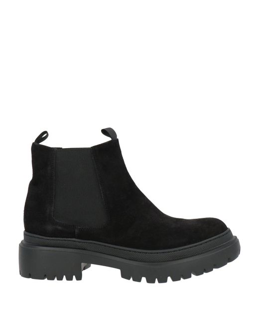Pollini Black Ankle Boots