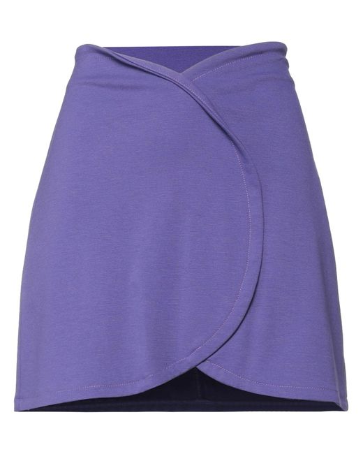 Suoli Purple Mini Skirt