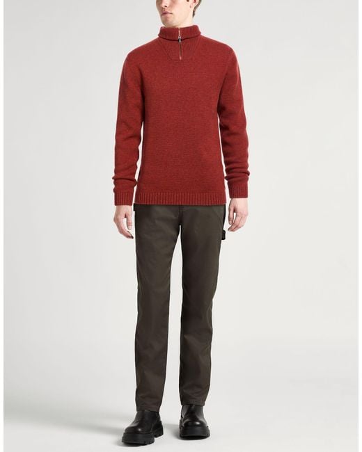 Daniele Fiesoli Red Jumper for men