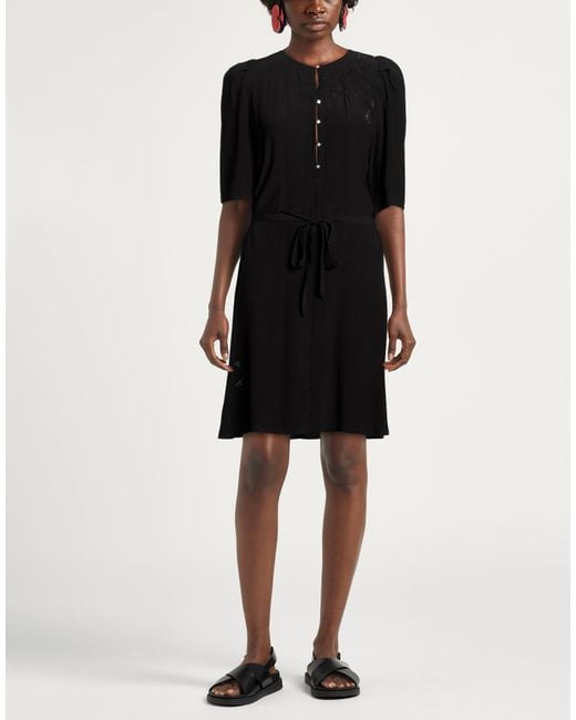Zadig & Voltaire Black Mini Dress