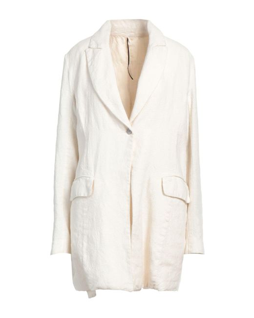 Masnada White Blazer