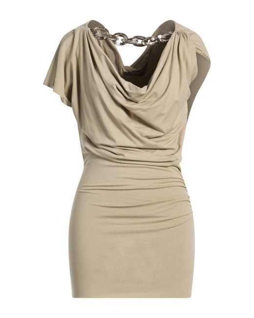 Twinset Natural Mini Dresses