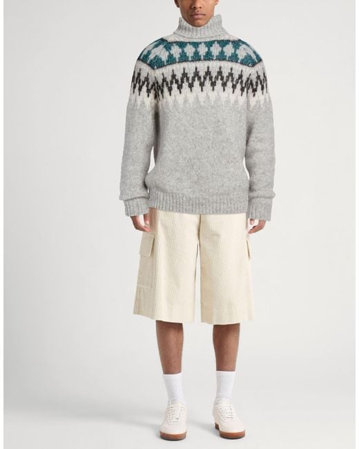 Moorer Gray Turtlenecks for men