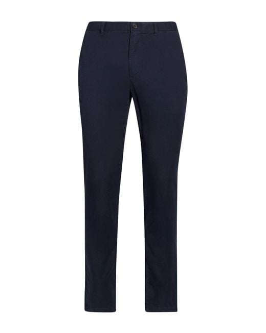 Theory Blue Midnight Pants Cotton, Elastane for men