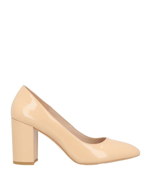 Stuart Weitzman Natural Blush Pumps Leather