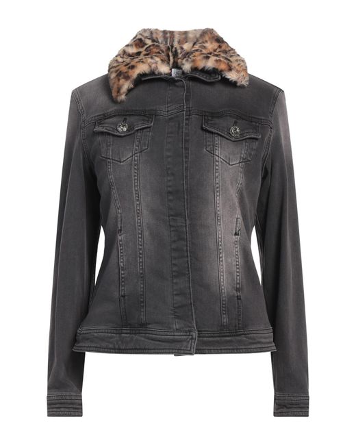 Liu Jo Black Denim Outerwear