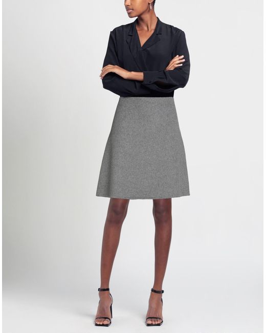 Hemisphere Gray Mini Skirts