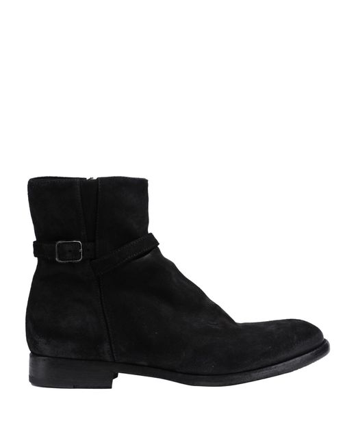 Pantanetti Black Ankle Boots for men