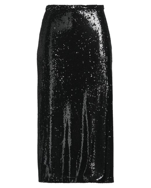 SFIZIO STUDIO Black Midi Skirt Polyester