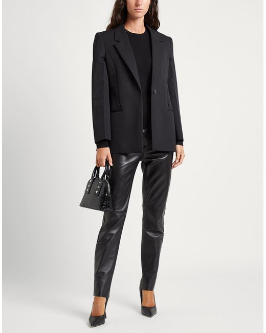 Givenchy Black Blazer Wool, Mohair Wool