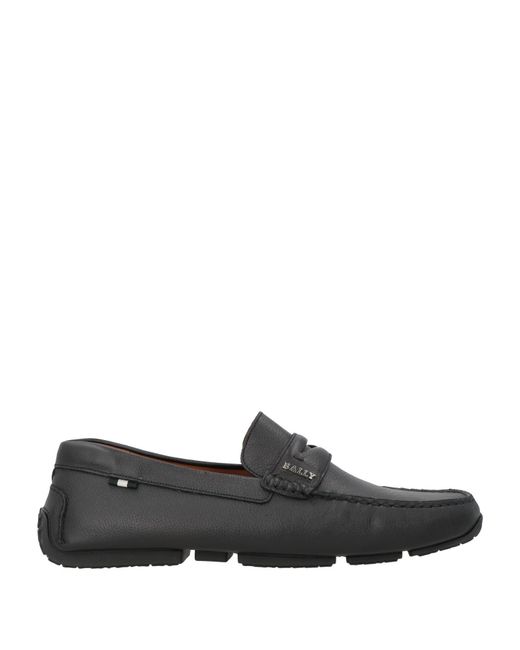 Bally Gray Loafers Cow Leather for men