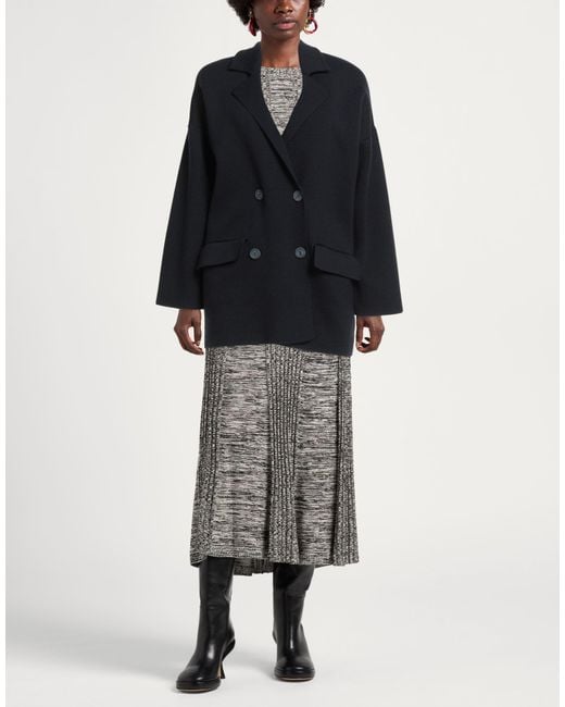 Alpha Studio Blue Midnight Cardigan Wool