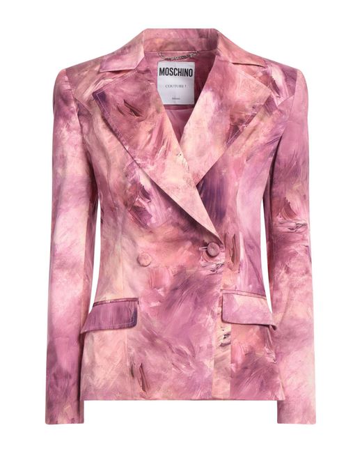 Moschino Pink Suit Jacket