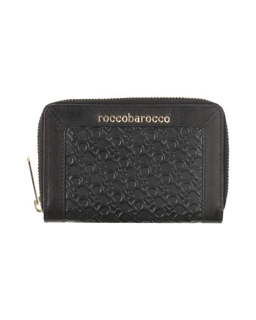 Rocco Barocco Black Wallet Polyester